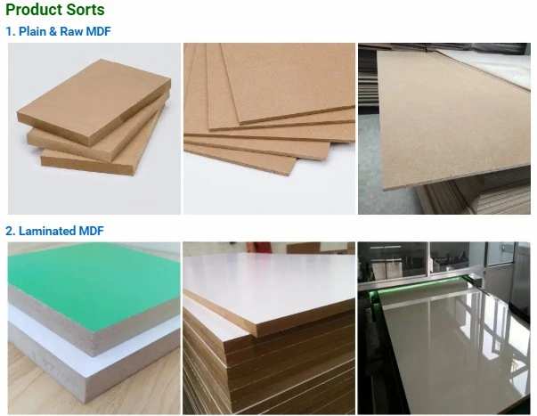 Shaneok Laminated MDF with Fashion Colors for Building Materials and Furniture