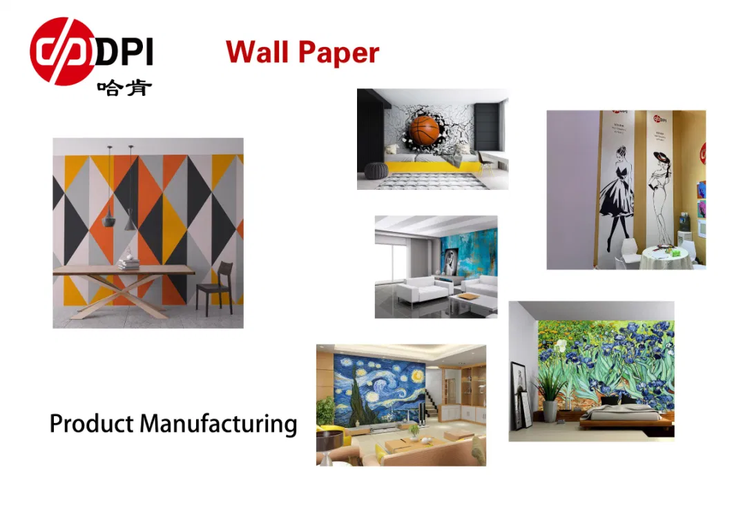 Dpi Colorful Removable Home Wallpaper Peel off Sticker Wall Fabric Wall Stickers