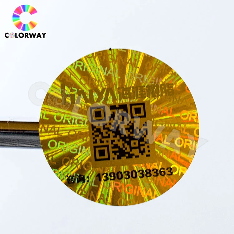The New Custom Digital Barcode Hologram Security Labels
