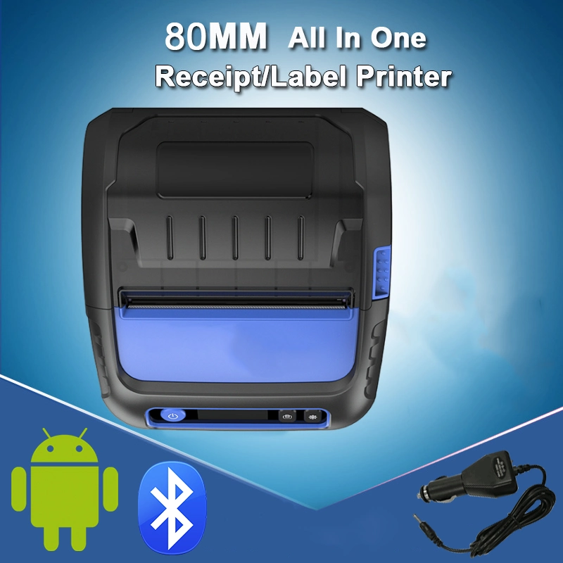 Barway Mht-P28 Thermal Printer Mobile Phone Label Photos Printing Machine Blue Color