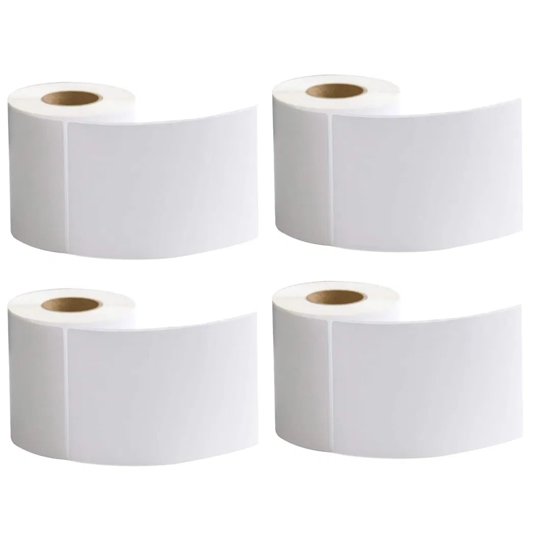 Waterproof Shipping Blank Direct Transfer Thermal Labels Sticker Paper