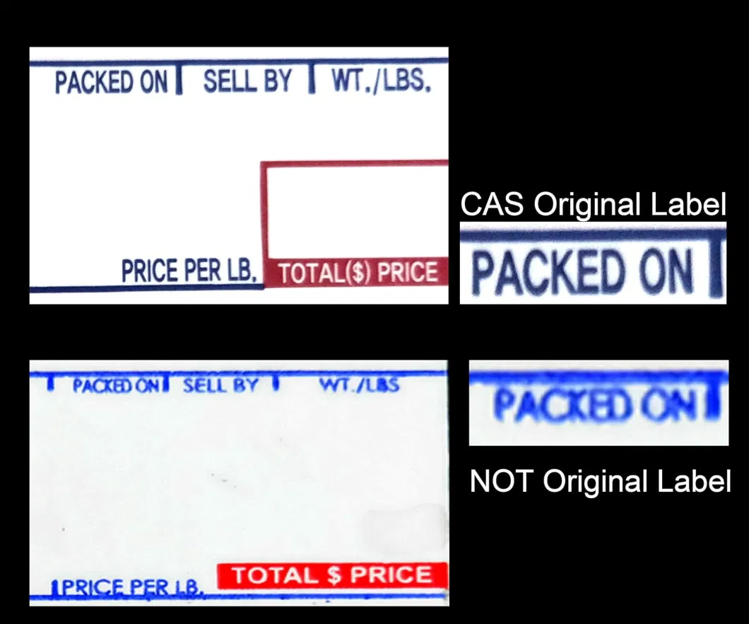 Scale Price Label Printing Customized Sizes Thermal Shipping Label