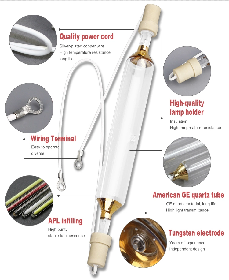 UV Printing Machine 23mm 220V Ultraviolet Lamp UV Curing Light Lamp for UV Inkjet Printers