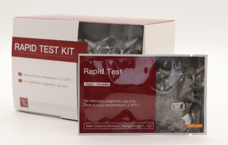 Calf Diarrhea 5 Way Test Coronavirus-Rotavirus-Cryptosporidium-Giardia-Escherichia Coli K99 Antigen Combo Test