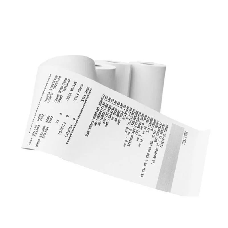 Waterproof Custom Logo Direct Thermal Shipping Label Printing Barcode Label Self Adhesive Paper Label Sticke