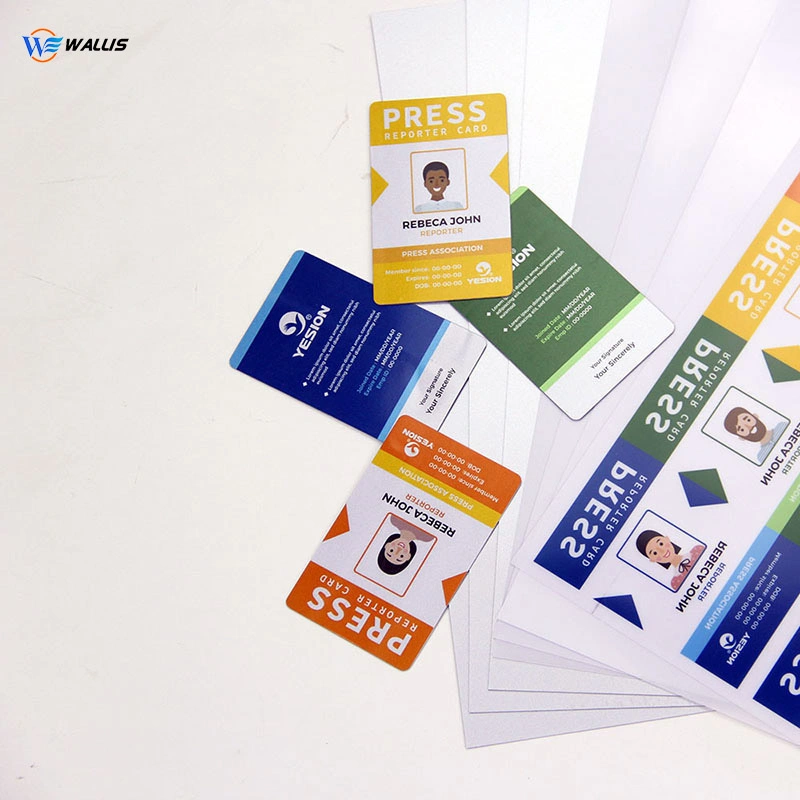 Ultraviolet Holographic Printing PETG Card, ID Card, Driver&prime;s License, Laser or Inkjet Printing Reading Card