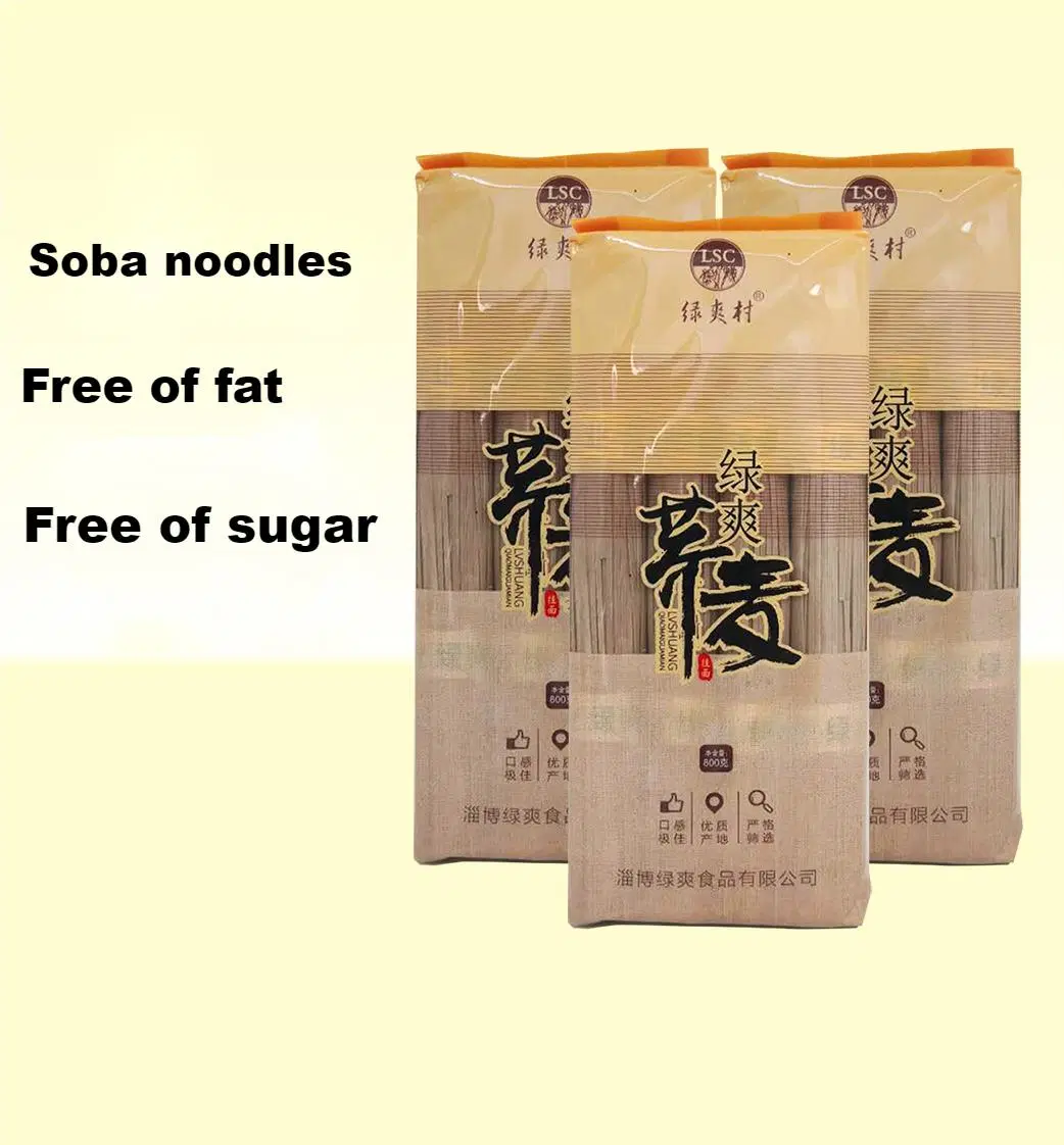 Chinese OEM Organic Fast Food Core Vegetable Grains Dry Instant Noodle Egg Udon Ramen Shirataki Soba Konjac Buckwheat Noodles