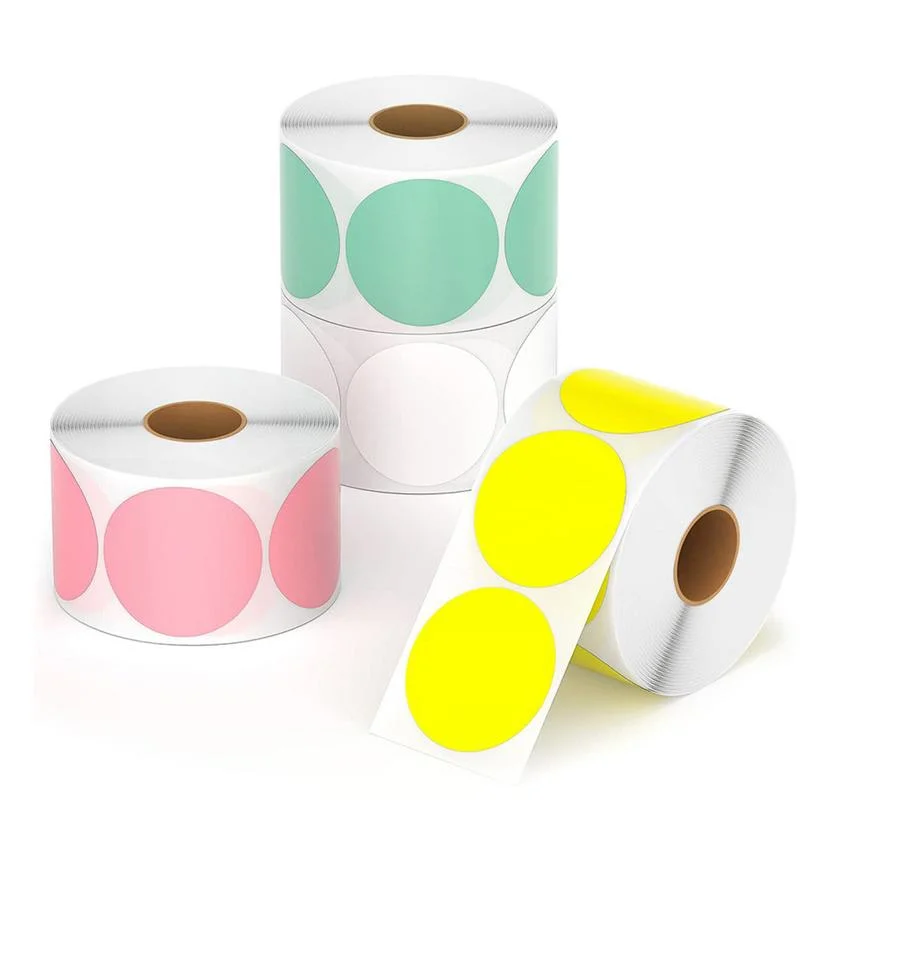 Multi-Color Selection Three Proof Thermal Paper Label Printing Label DIY Multifunctional Blank Label