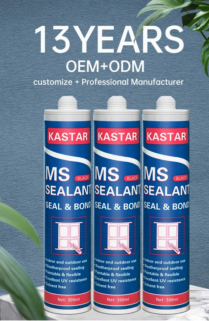 Fast Dry Construction Polymer Sealant for Building Sealing