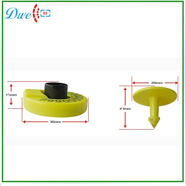 Wholesale Factory RFID Electronic ID Ear Tag for Livestock Sheep Animal Tracking