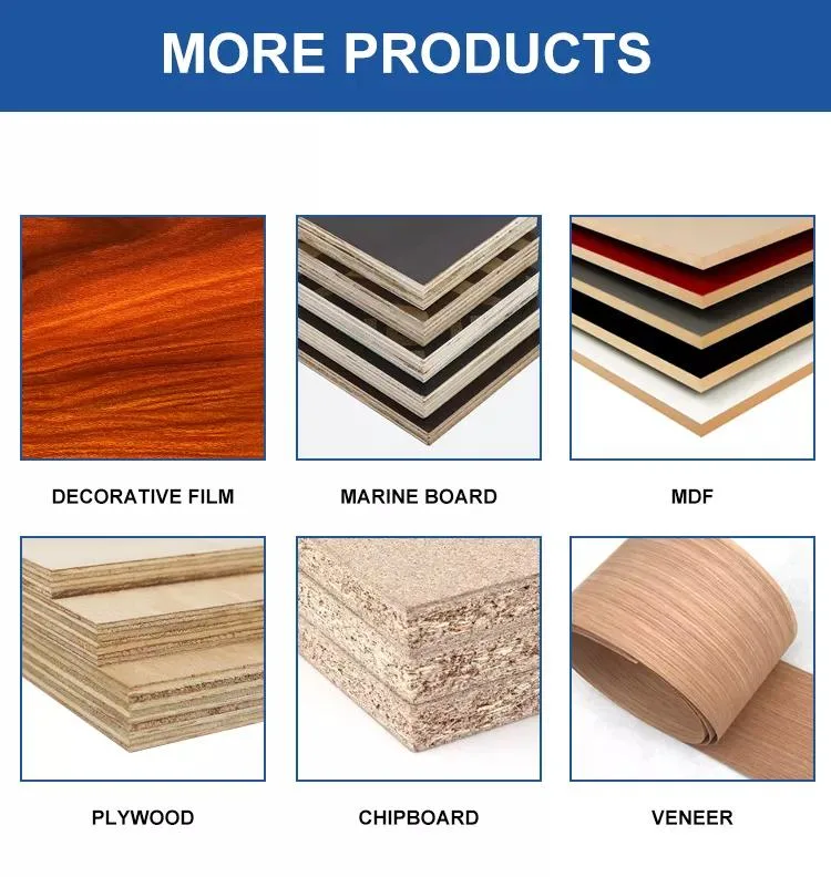 8mm / 16mm / 22mm/25mm MDF Board Wholeasle Building Material