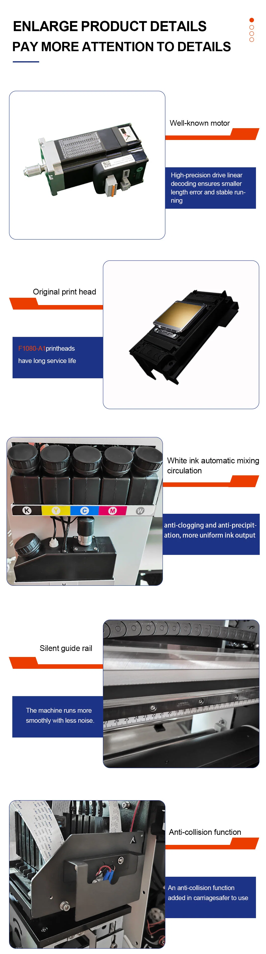 Sunika Direct to Film Wholesale Industrial Multi Color Print Fabric 30cm Digital UV Crystal Label Printer with Epson I3200 Printhead