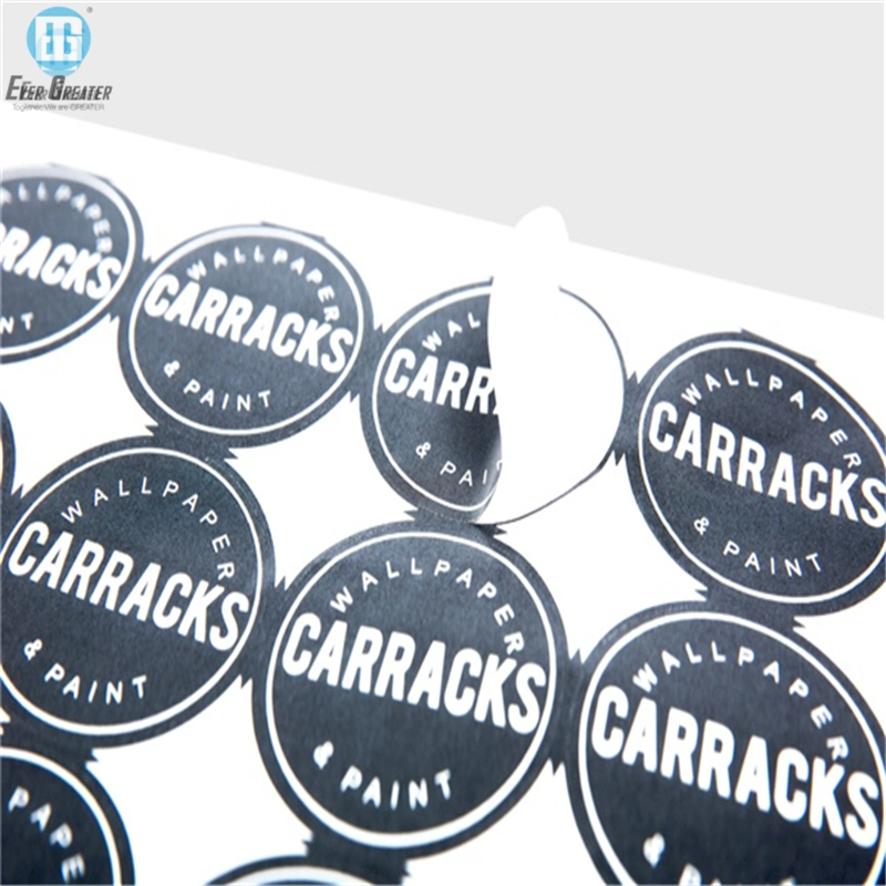 Professional Waterproof Both Sides Printed Adhesive Stickers Double-Sided Adhesive Label PVC Label