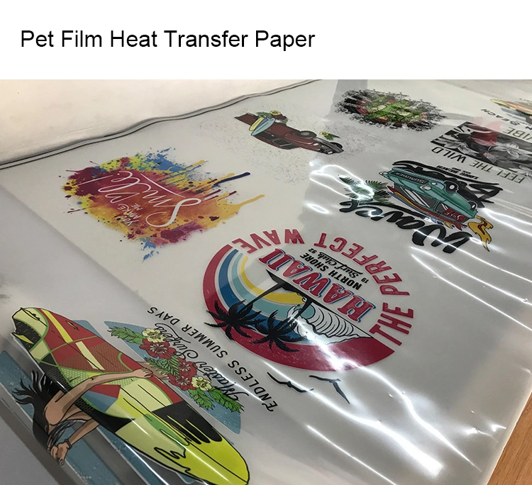 Digital Printing Heat Transfer Pet Release Film for T-Shirt Label Logo Label