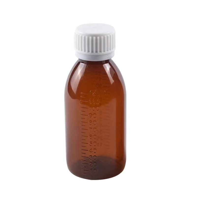Pet Cough Empty Syrup Plastic Bottle with Tamper Proof Cap