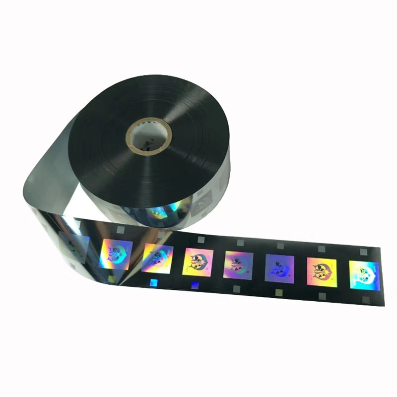 Custom Paper Anti-Fake Security Thermal Adhesive Hologram Seal Strip Label Hot Stamping Laser 3D Hologram Foil Anti-Forgery Ticket Sticker with Qr Code