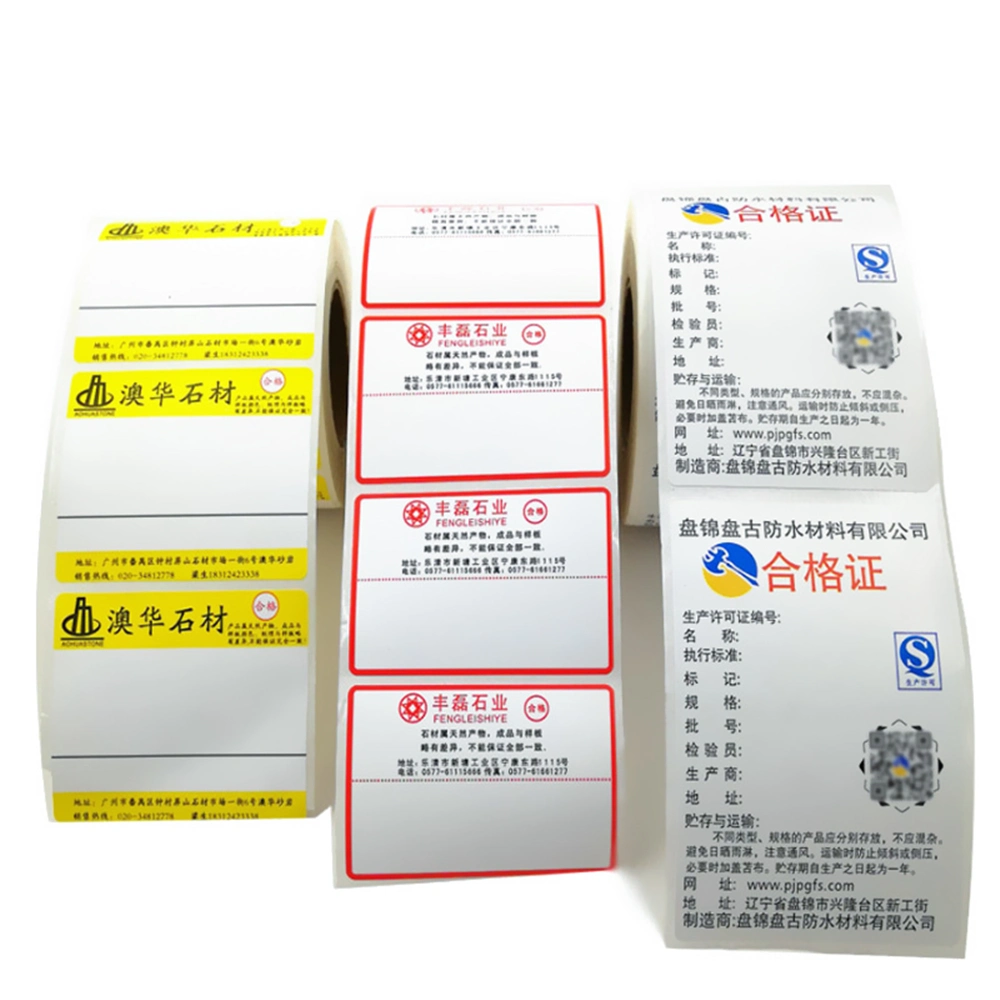 Warehouse Goods Shelf Price Label Logistics Packing List Shipping Labels