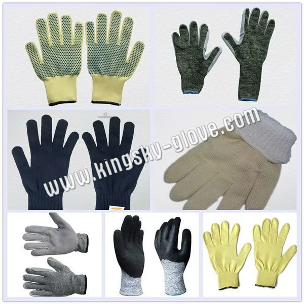 13G Polyester Liner Anti Slip Oil Proof Grey Nitrile Coated Palm &amp; Fingers Nitrile Gloves