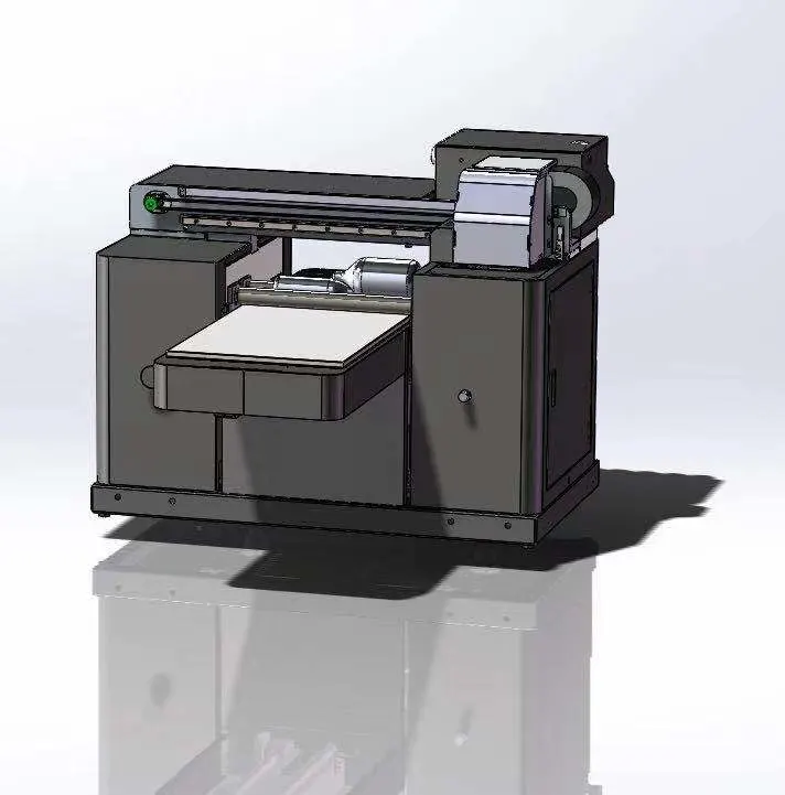 A2 UV Digital Inkjet Label Printer with White Ink