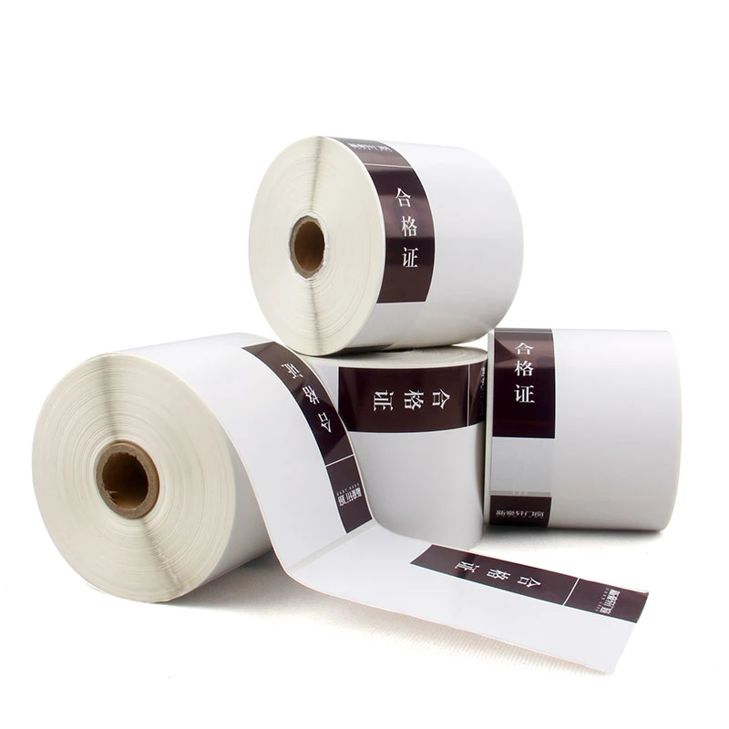 Custom Any Size Label Design Printing Label Stickers Rolls Waterproof Food Packaging Labels