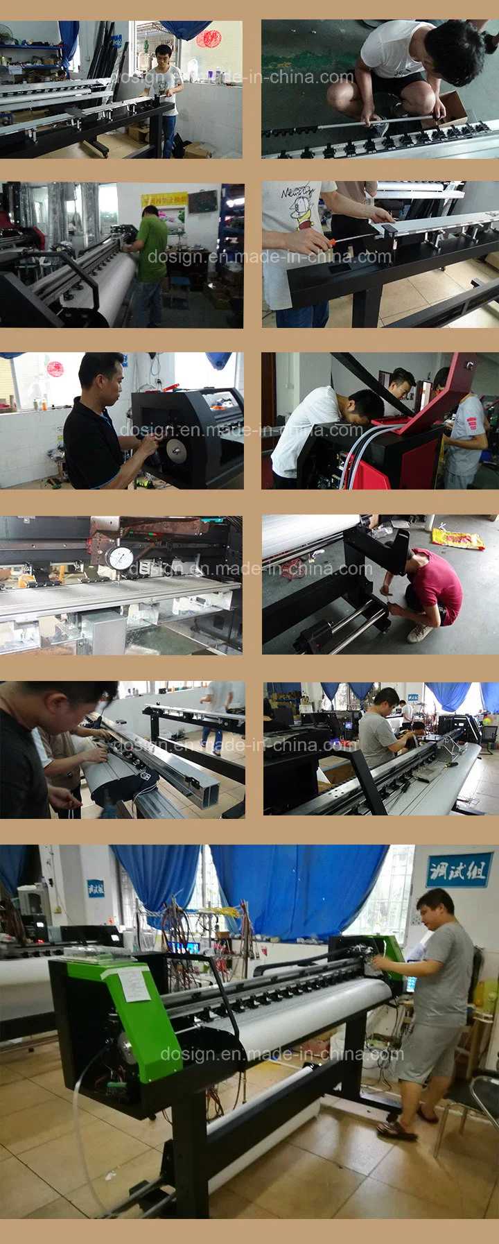 Large Format Indoor Outdoor Digital Printing Equipment Dx5 Printer for Sticker