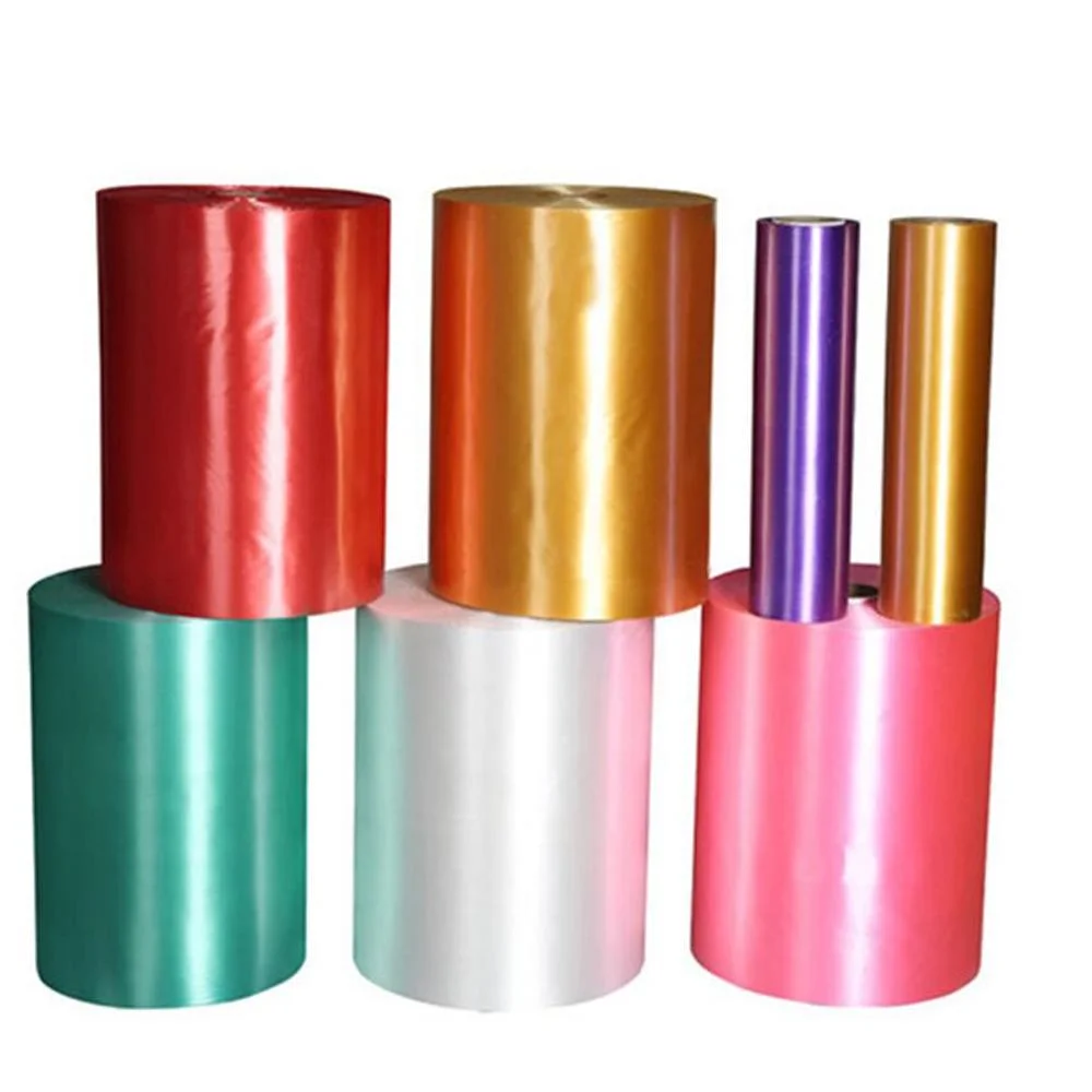 12mm*300m Red Ribbon Waterproof Jumbo Polypropylene Plastic Ribbon Rolls for Gift Wrapping Supplies