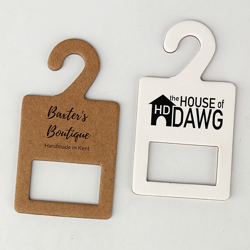 Custom Printing Kraft Thick Paper Cardboard Hang Tag for Cables Electronic Products