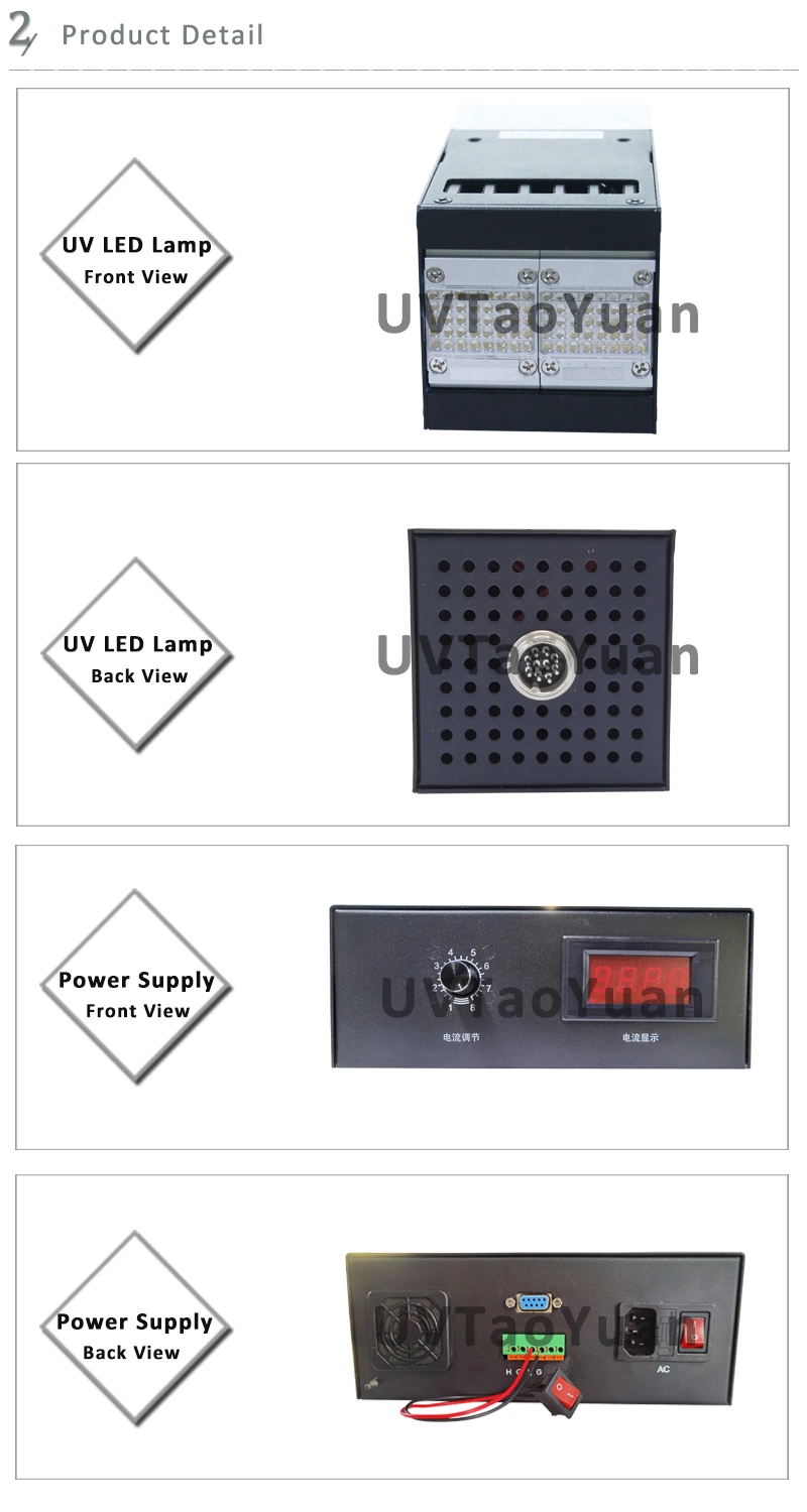 UV Inkjet Lamp 200W LED Curing UV Lamp Ultraviolet Light