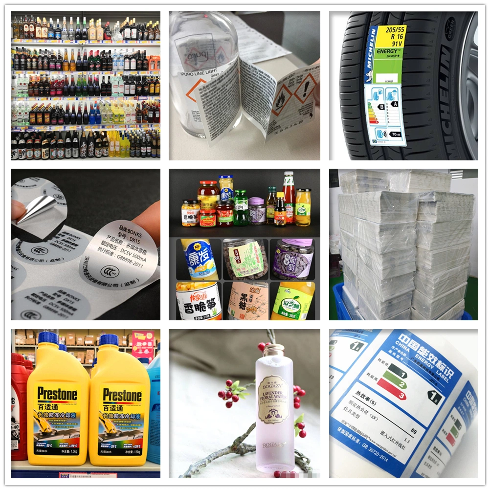 Best Selling Custom Professional Private Multi Layer Thermal Label Manufacturers Pre Printed Labels