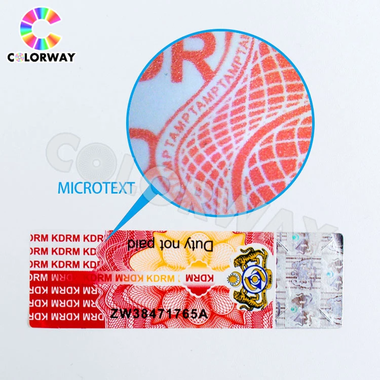 Digital Code Inquiry Anti-Counterfeiting Printing