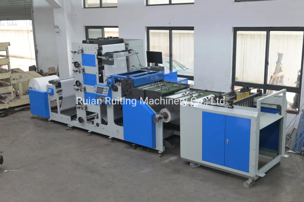 950mm Letterpress UV Paper up Flexographic Printers Printing machinery Manufacturer Good Sale