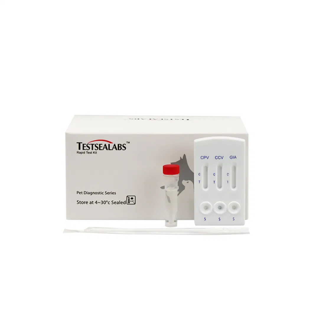 Veterinary Diagnostic Kit 3 IN 1 FPV/FHV/FCV Combo Test