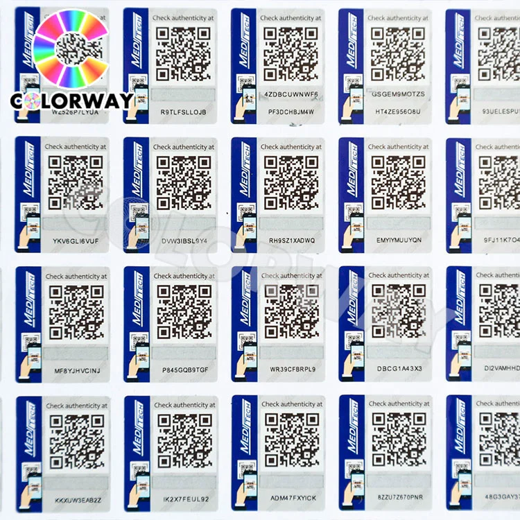 Digital Code Inquiry Anti-Counterfeiting Printing