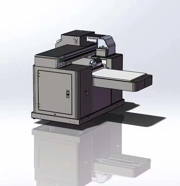 A2 UV Digital Inkjet Label Printer with White Ink