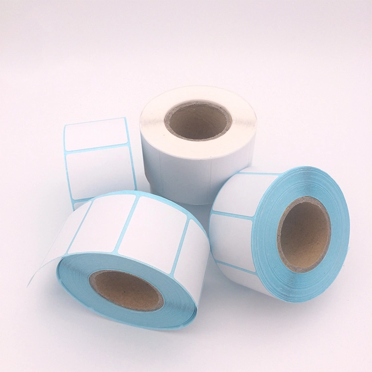 Free Sample Zebra Dymo Barcode Printing Custom Sticker Roll Packing Direct Thermal Transfer Self Adhesive 4X6 Shipping Labels
