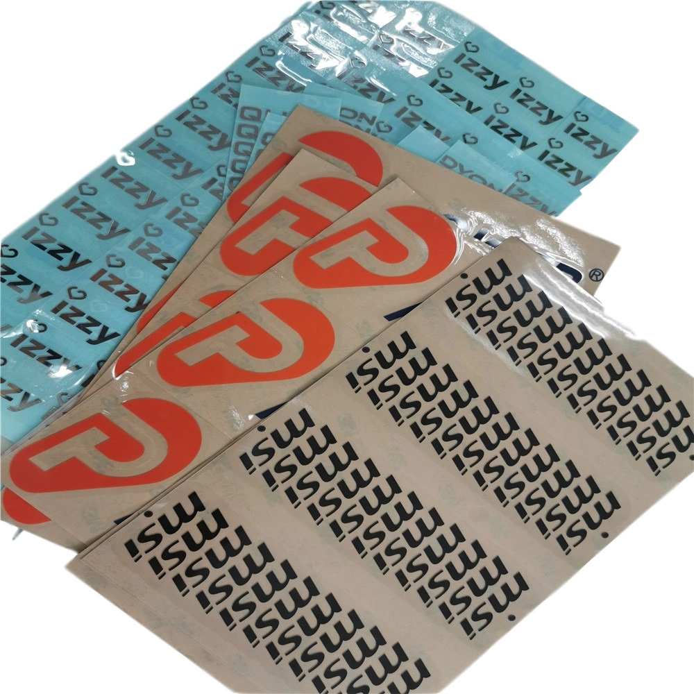 Metal Nickel Custom Self Adhesive Paper Logo Labels