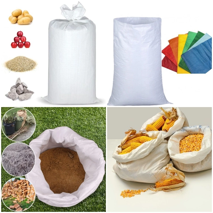 Plastic PP Woven Raffia Bags Reusable Waterproof Liner Bag for Sugar Salt
