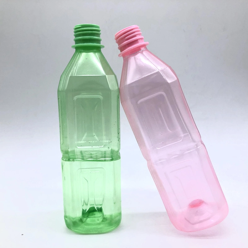 Beverage Bottles 1.5L 50oz Big Volume Square Empty Plastic Hot Filling Heat Resistant Bottles with Tamper-Proof Cap