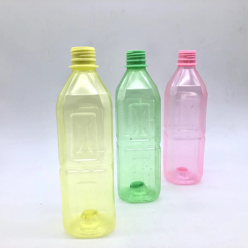 Beverage Bottles 1.5L 50oz Big Volume Square Empty Plastic Hot Filling Heat Resistant Bottles with Tamper-Proof Cap
