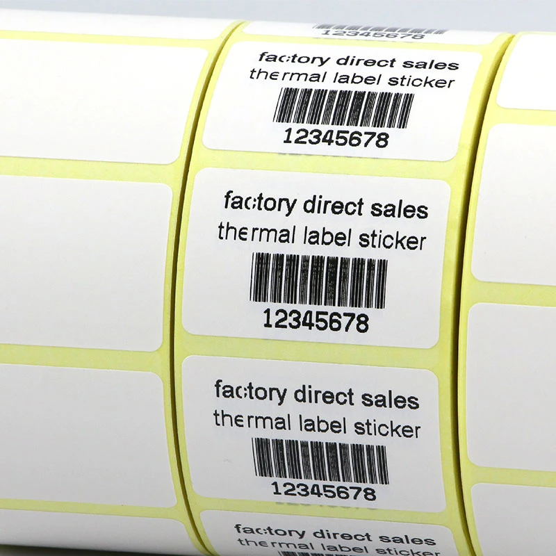 Jf Label Wholesale Direct Thermal Transfer Printing Supermarket Food Electronic Price Tag Shelf Supermarket Label Paper