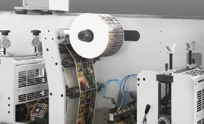 450mm Self Adhesive Thermal Paper Label Flexo Printing Machines