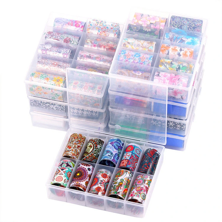 Nail Star Star Sticker Set Starry a Sticker Transfer Paper Colorful Laser Laser Star Paper 10 Mixed 4cm