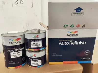  Verniciatura ad asciugatura rapida High Gloss 2K MS HS trasparente per Spray lucido per verniciatura automatica per uso automobilistico