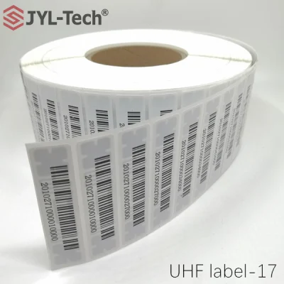  Cartone UHF 860-960MHz etichetta RFID per la logistica Catena di fornitura