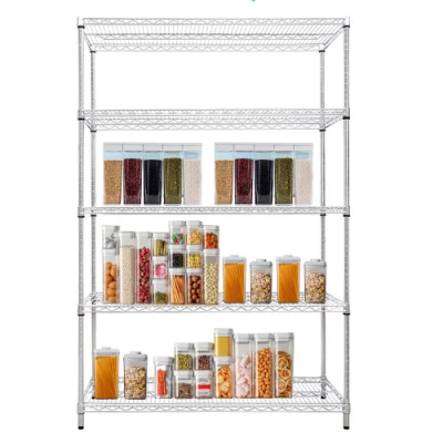  Scaffale rack a 5 fili da magazzino statico per uso domestico Società di e-commerce
