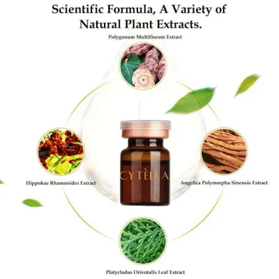 Prevenzione della perdita dei capelli Oily i capelli controllo del cuoio capelluto &amp; ricrescita Aumento della crescita dei capelli tonico