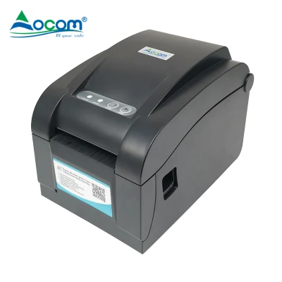  Stampante per etichette Ocom Ocbp-005 ad alta qualità a colori nero blu con denti Stampante termica per codici a barre Machine POS Direct