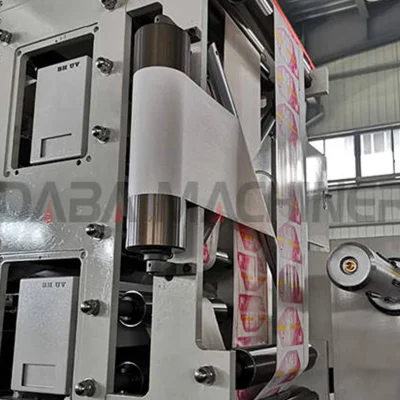 Stampante Dbry320 4 Color Flexo per etichette per bagagli Airline Etichetta sacchetto