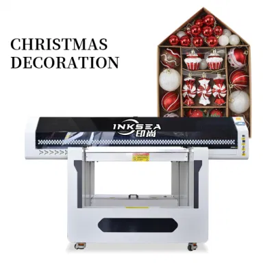  Stampante a superficie piana 9060UV con testina Epson Tx800 I3200 a 5 colori + vernice per stampanti digitali acriliche in PVC con cristallo Etichettare i pianali di vetro
