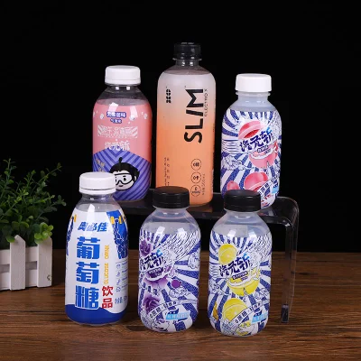  Etichetta della guaina termorestringente in PVC PET personalizzata per la stampa digitale Minfly Per bottiglie da 500 ml da 330 ml da 260 ml Imballaggio